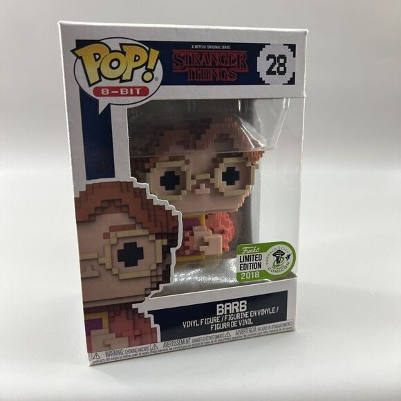 Funko Pop 8-Bit Vinyl Stranger Things BARB Emerald City Comic Con Exclusive 2018 - Picture 1 of 8
